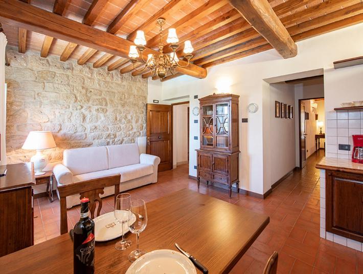 Castello Di Fulignano Soarzio Panoramic Apartment San Gimignano Buitenkant foto