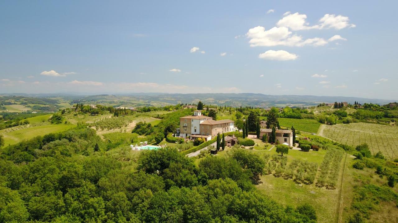 Castello Di Fulignano Soarzio Panoramic Apartment San Gimignano Buitenkant foto