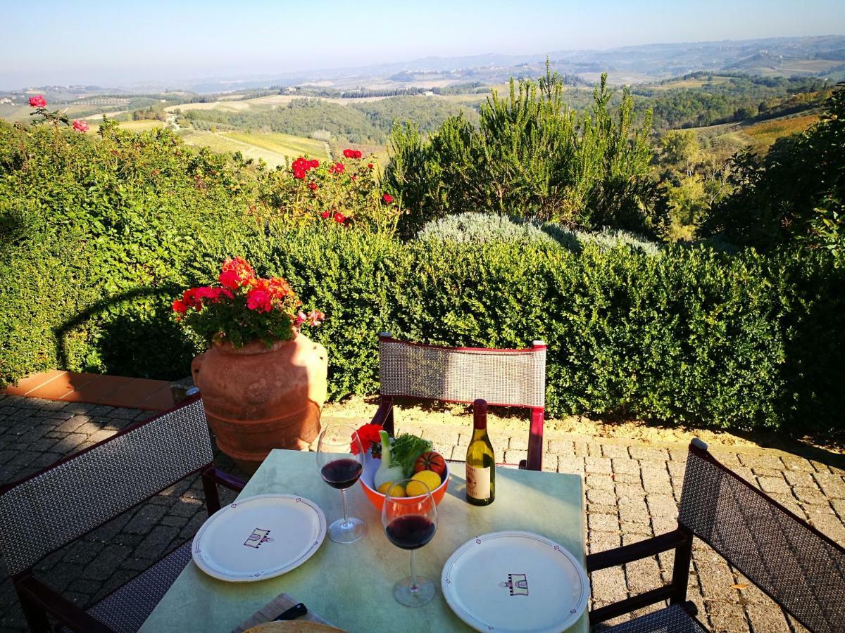 Castello Di Fulignano Soarzio Panoramic Apartment San Gimignano Buitenkant foto
