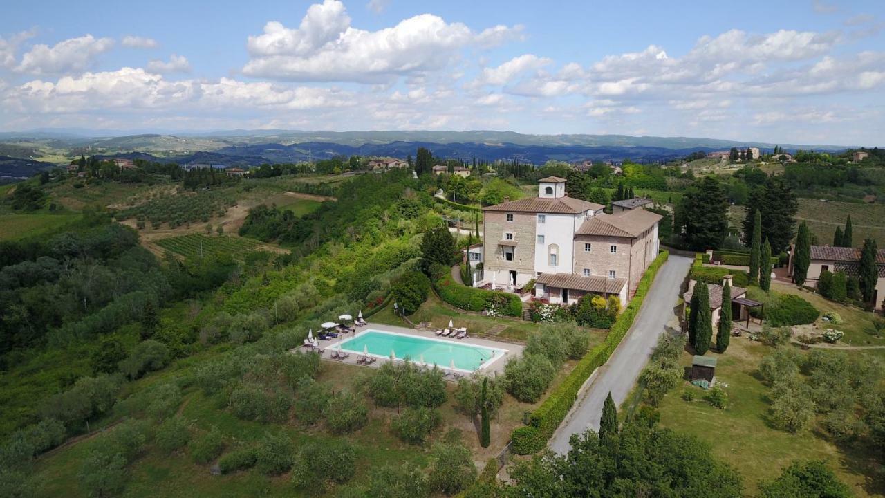 Castello Di Fulignano Soarzio Panoramic Apartment San Gimignano Buitenkant foto