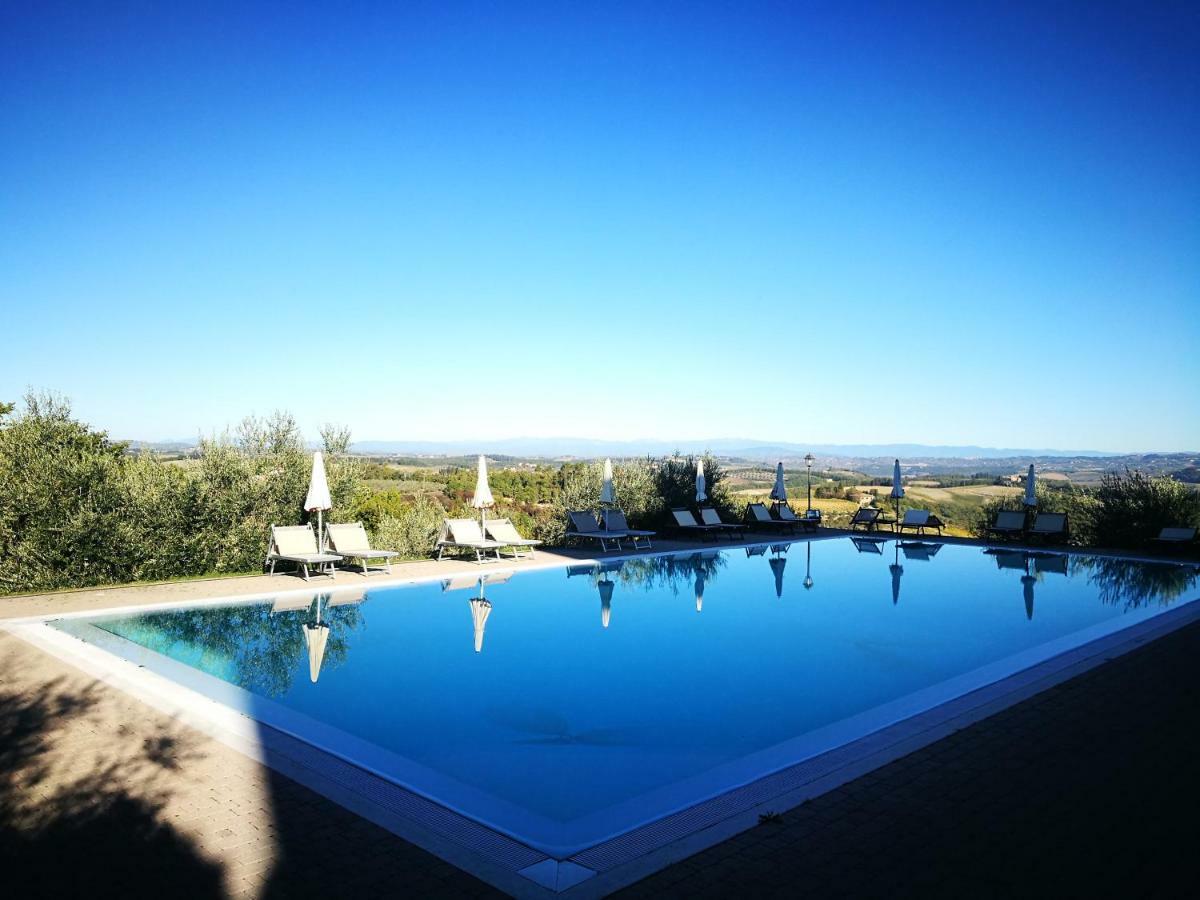 Castello Di Fulignano Soarzio Panoramic Apartment San Gimignano Buitenkant foto
