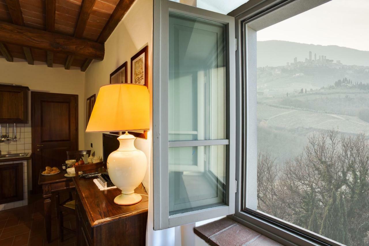 Castello Di Fulignano Soarzio Panoramic Apartment San Gimignano Buitenkant foto