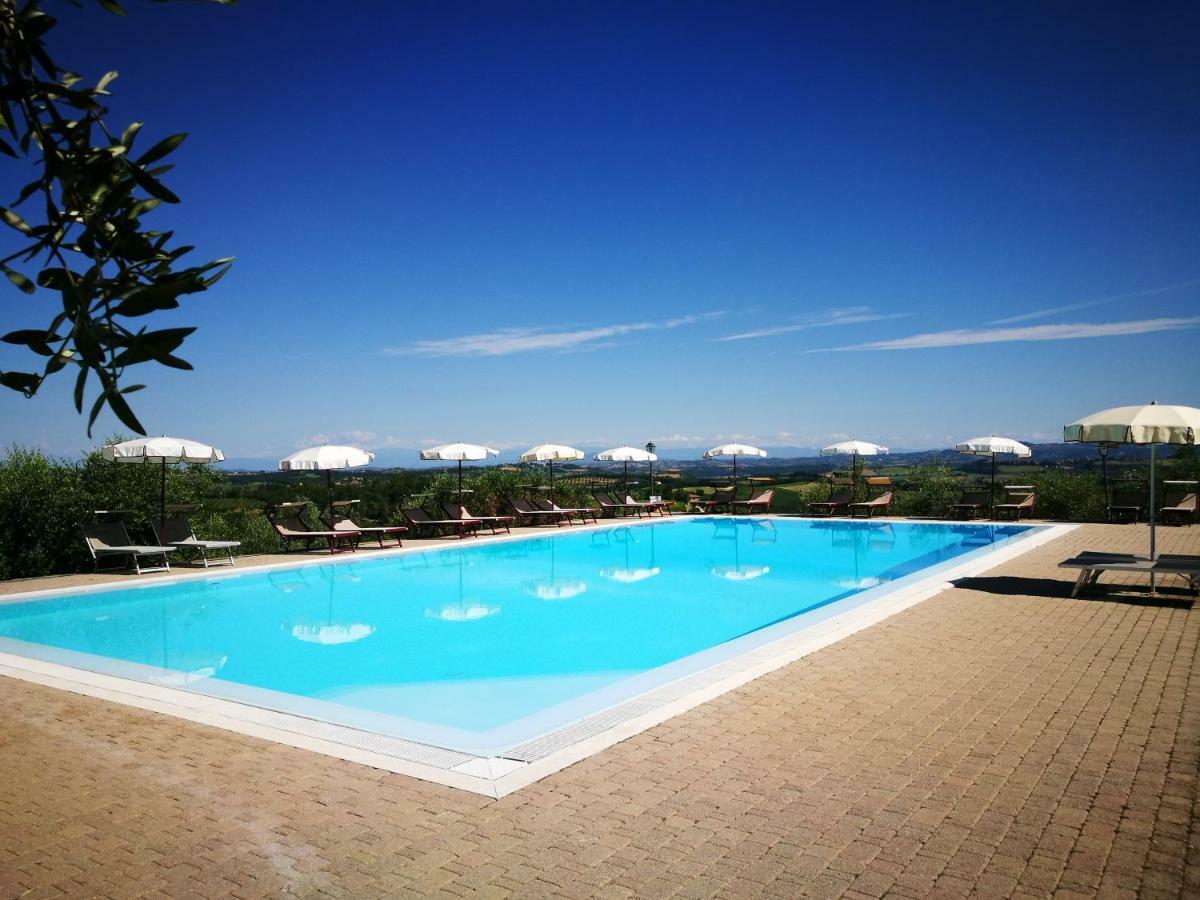 Castello Di Fulignano Soarzio Panoramic Apartment San Gimignano Buitenkant foto